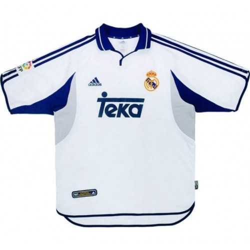 Maillot de Foot Real Madrid 2000-01 Domicile Retro Maillot de Foot Real Madrid 2000-01 Domicile Retro